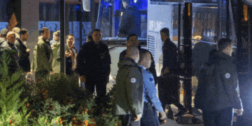 Israel's national team arrives in Kosovo for soccer game under tight security measures