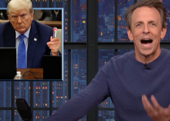 Seth Meyers Can't Believe This Trump Trial Stunt