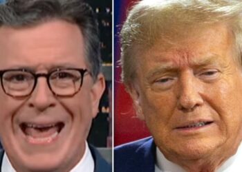 Stephen Colbert Shreds Trump With Just ‘A Little Bit Of A Red Flag’
