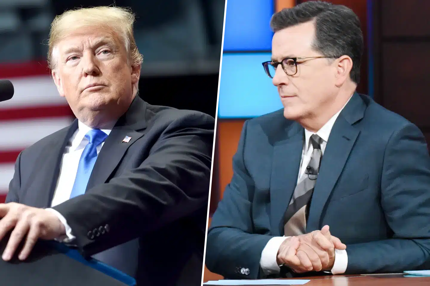 Colbert Gives Trump Blunt Message About Who He'll Meet In Hell