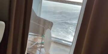 Video shows horrifying moments cruise ship passengers ‘feared for their lives’: ‘Tables were flying’