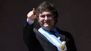 Argentina’s newly elected president, Libertarian Javier Milei, sworn into office