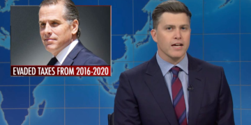 Colin Jost Makes A ‘Super Embarrassing’ Discovery In Hunter Biden’s Recent Indictment