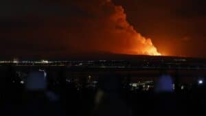 Icelandic volcano erupts after weeks of increased seismic activity