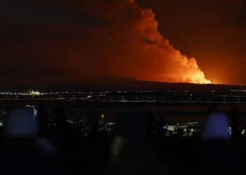 Icelandic volcano erupts after weeks of increased seismic activity