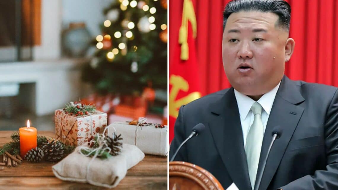Kim Jong UN bans Christmas, but activists send gifts of bibles, food and messages of hope Kim Jong UN bans Christmas, but activists send gifts of bibles, food and messages of hope