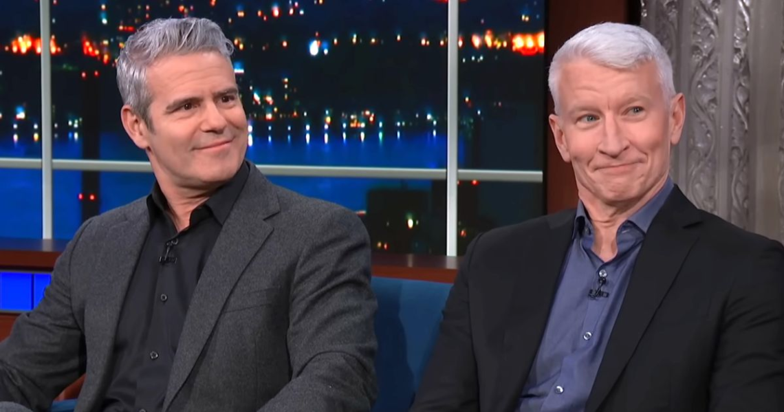Stephen Colbert Hits Andy Cohen, Anderson Cooper With ‘Big Question’ On New Year’s Eve