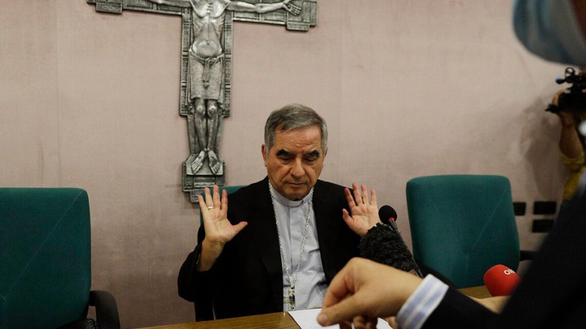 Vatican Court Sentences Cardinal Becciu To Prison For Embezzlement, Abuse Of Office Vatican Court Sentences Cardinal Becciu To Prison For Embezzlement, Abuse Of Office