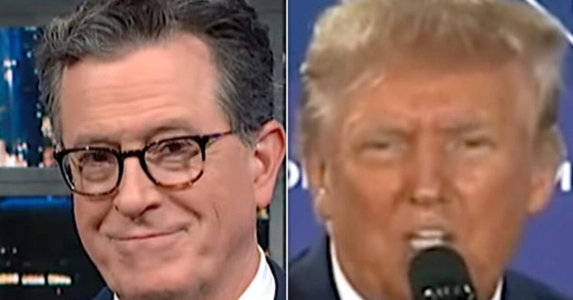 Colbert Spots Brain Test Trump Flunked In Front Of Everyone