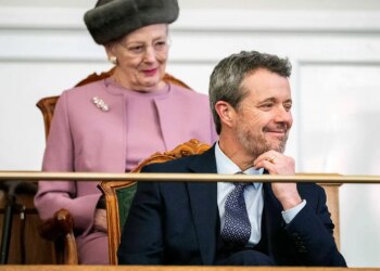 Denmark’s newly crowned King Frederik X visits parliament