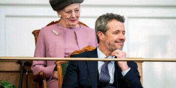 Denmark’s newly crowned King Frederik X visits parliament
