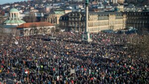 Germany’s far-right party met with massive protests after report says AfD discussed deporting millions Germany’s far-right party met with massive protests after report says AfD discussed deporting millions