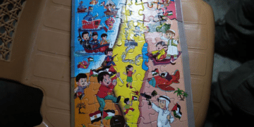 IDF raid alleged Hamas compound inside school, find terrorism-themed puzzle, toys among weapons cache