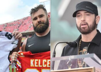 Jason Kelce Says Why His Dad Once Threw Travis Kelce's Eminem CD Out Of A Window