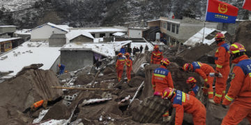 Landslide in China buries 47 people in more than a dozen homes