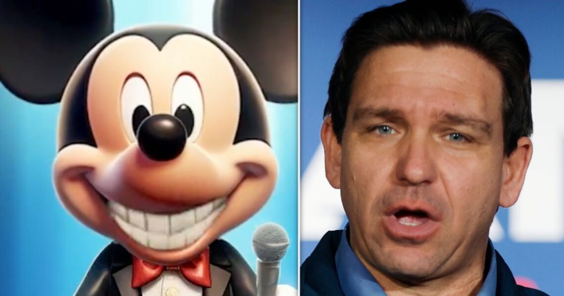 Mickey Mouse Trolls Ron DeSantis With ‘Daily Show’ Goodbye
