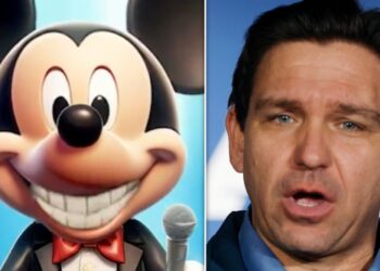 Mickey Mouse Trolls Ron DeSantis With ‘Daily Show’ Goodbye