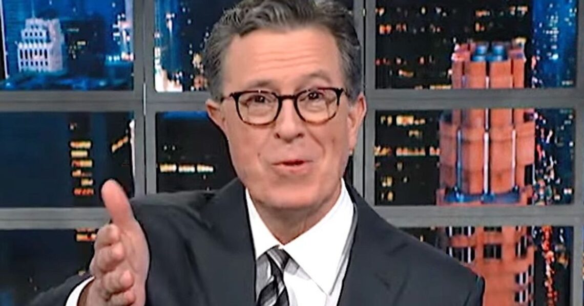 Stephen Colbert Trolls 'MAGA Citizens' After World's Saddest Border Stunt