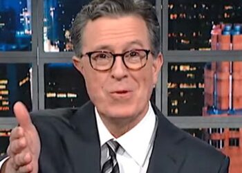Stephen Colbert Trolls 'MAGA Citizens' After World's Saddest Border Stunt