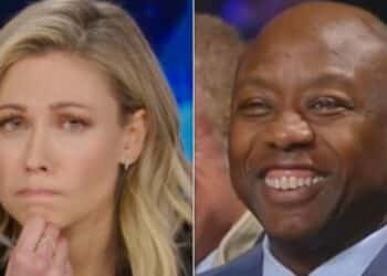 Desi Lydic’s Face Says It All After ‘Humiliating’ Trump Exchange With Tim Scott