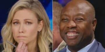 Desi Lydic’s Face Says It All After ‘Humiliating’ Trump Exchange With Tim Scott