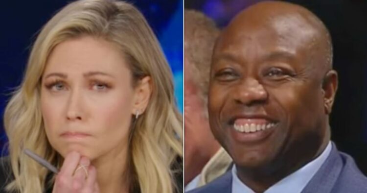 Desi Lydic’s Face Says It All After ‘Humiliating’ Trump Exchange With Tim Scott