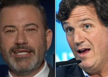 Jimmy Kimmel Taunts Tucker Carlson With Why His Putin Interview Was ‘Very Funny’
