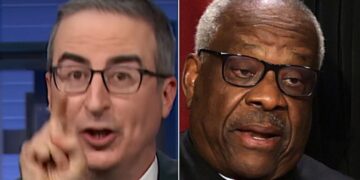 John Oliver Gives Clarence Thomas Huge Incentive To 'Get The F**k' Off SCOTUS Now