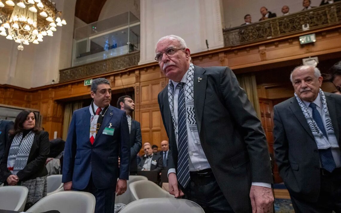 Palestine foreign minister accuses Israel of apartheid in land occupation