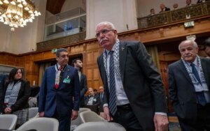 Palestine foreign minister accuses Israel of apartheid in land occupation