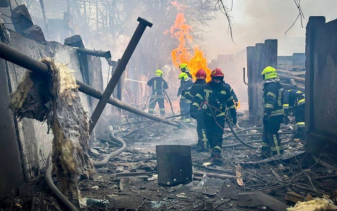 14 killed in Russia missile attack on southern Ukraine’s Odesa