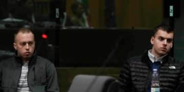 2 California men accused of killing Italian police officer return to court