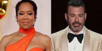 Jimmy Kimmel Has Teary Reunion With Regina King 2 Years After Her Son’s Death