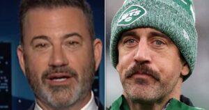 Jimmy Kimmel Has Withering 1-Liner For Aaron Rodgers And The Jets