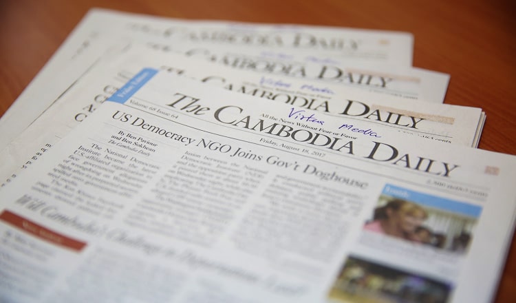 Cambodia's Pioneering Post-khmer Rouge Era Phnom Penh Post Newspaper Will Stop Print Publication