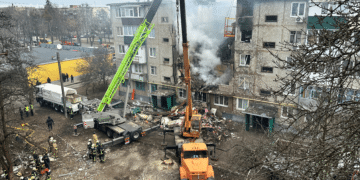 Mass Russian drone strike hits northeast Ukraine, disrupts TV signal