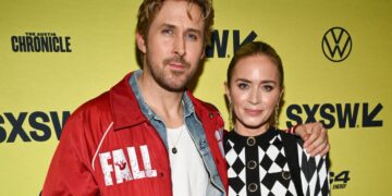 Ryan Gosling And Emily Blunt Present ‘The Fall Guy’ Stuntman With Guinness World Record