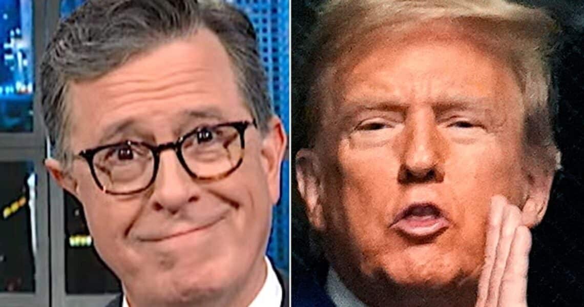 Stephen Colbert Punches Through Trump's Favorite Myth About Himself