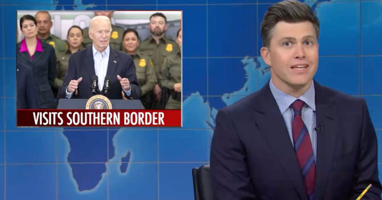 ‘Weekend Update’: Colin Jost Names 1 Thing That ‘Horrified’ Biden During Border Visit