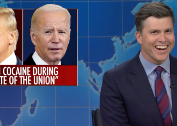 Colin Jost Hits Trump With Wicked Observation Over His Biden ‘Cocaine’ Talk