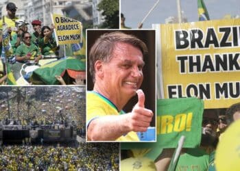 Conservative Brazilians laud Elon Musk at rally in support of Bolsonaro