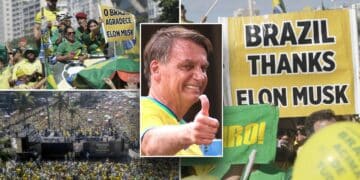 Conservative Brazilians laud Elon Musk at rally in support of Bolsonaro