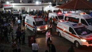 Israeli troops withdrawing from Shifa Hospital in Gaza, Hamas-run health ministry says
