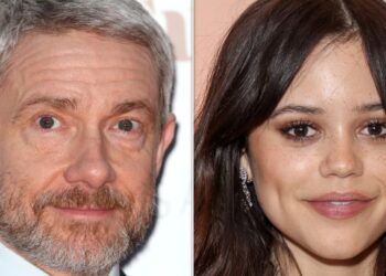 Martin Freeman Addresses Age Gap Controversy With Jenna Ortega In ‘Miller’s Girl’