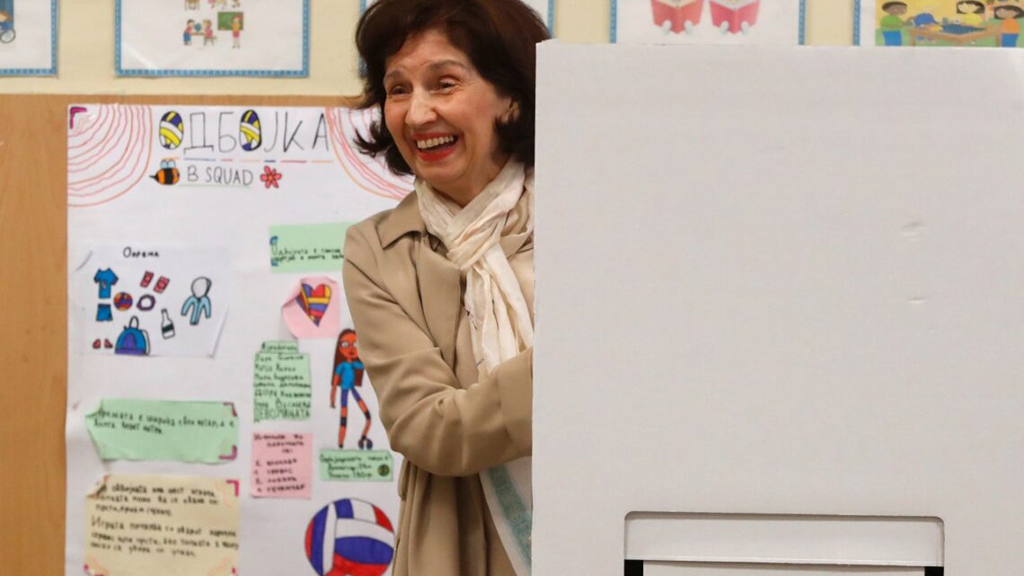 North Macedonia To Hold Presidential Runoff With Center-right Candidate In Lead