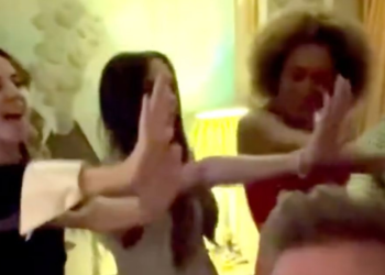Spice Girls Break Out Throwback Dance Moves At Victoria Beckham's 50th Birthday Party