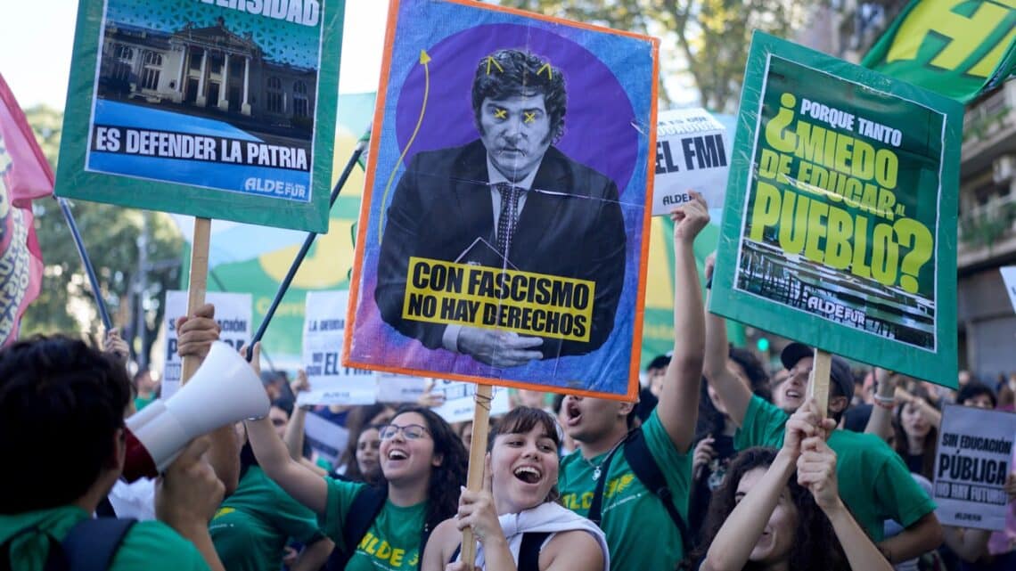 Thousands protest in Argentina as Milei’s austerity plan hits universities