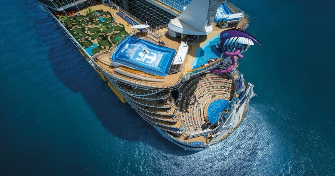 Top 10 Biggest Cruise Ships in the World - Harmony Of The Seas
