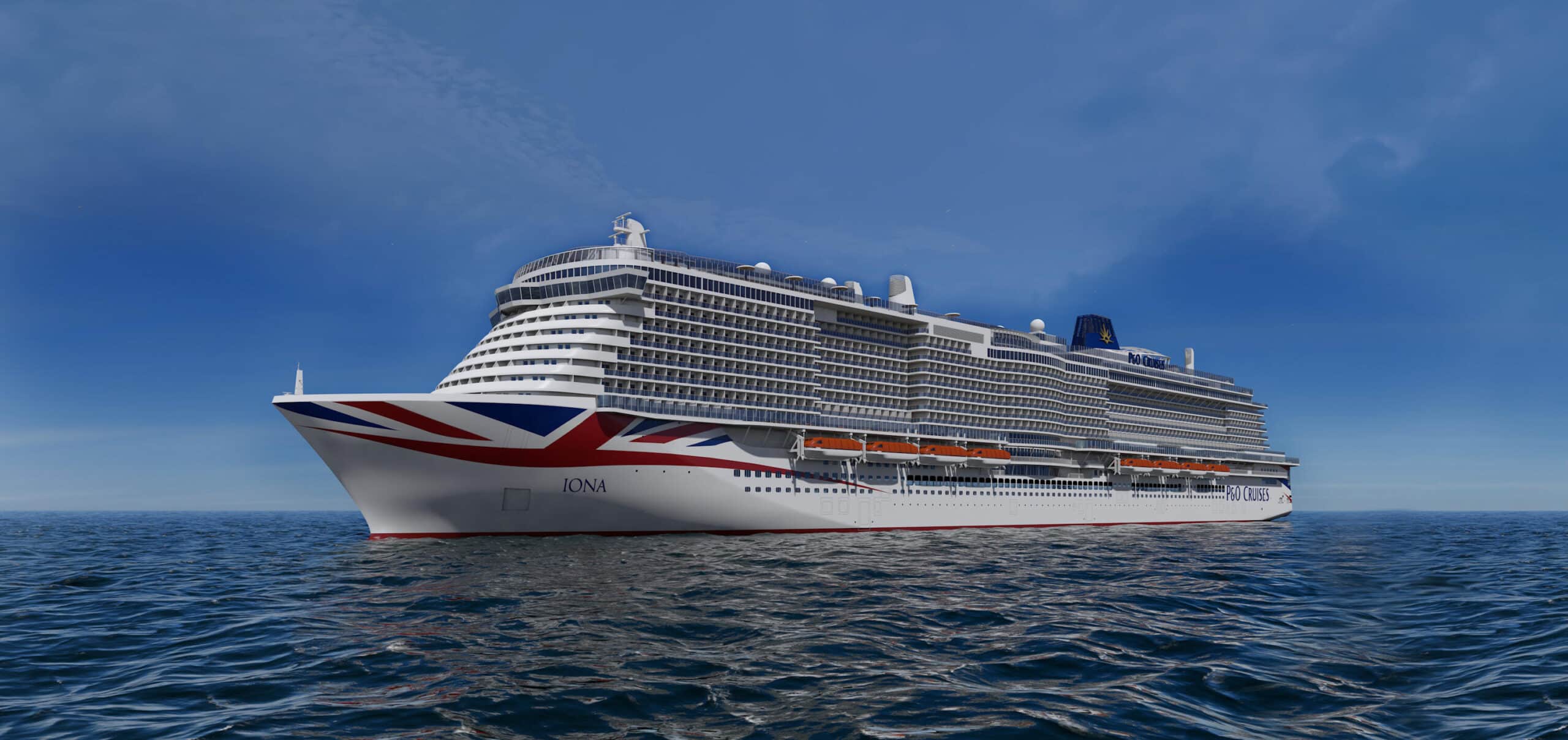 Top 10 Biggest Cruise Ships in the World - P&O Iona