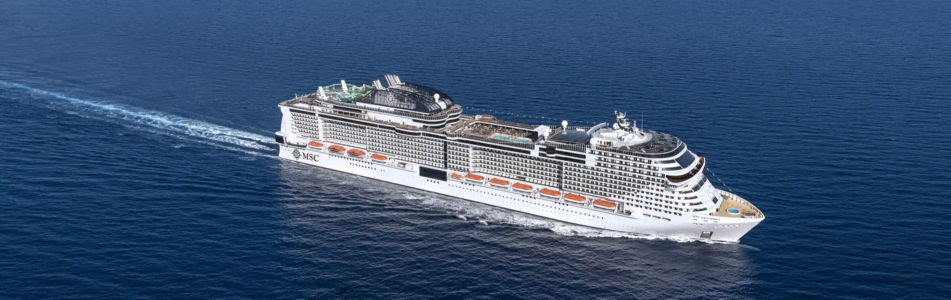 Top 10 Biggest Cruise Ships in the World - MSC Grandiosa